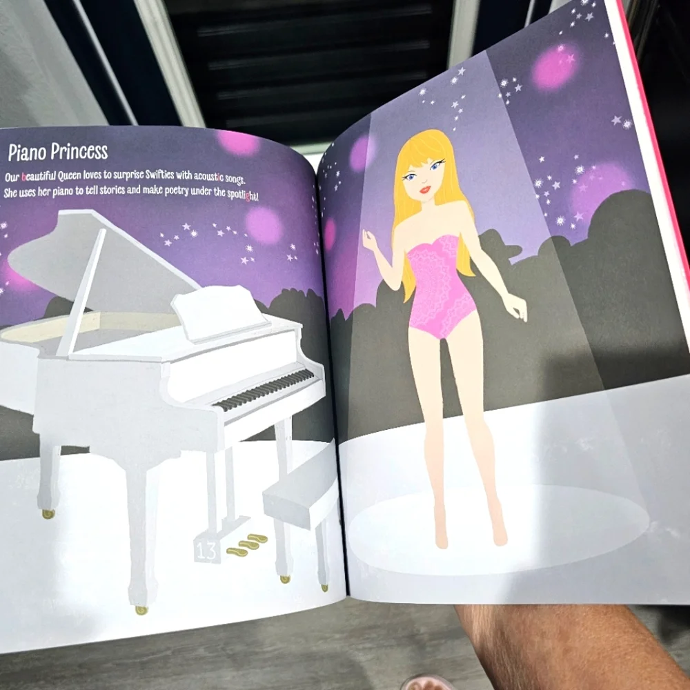 My Sticker Dress-Up Swifties Book NWT Taylor Swift L👀K 500 Fun Sparkly Stickers